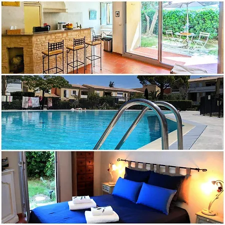 Appartamento Provençal, Spacieux&réconfortant, Emplacement Sûr Au Cœur Du Parc Des Calanques, Salon Et Clim, Lit Confortable, Cuisine équipée Avec Lave-vaisselle Et Lave-linge, Garage, Jardin, Piscine Privés, Inclus Linge, Bureau, Wifi, Netflix, Sans St Cassis